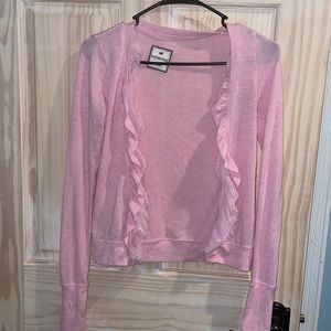 Pink cardigan